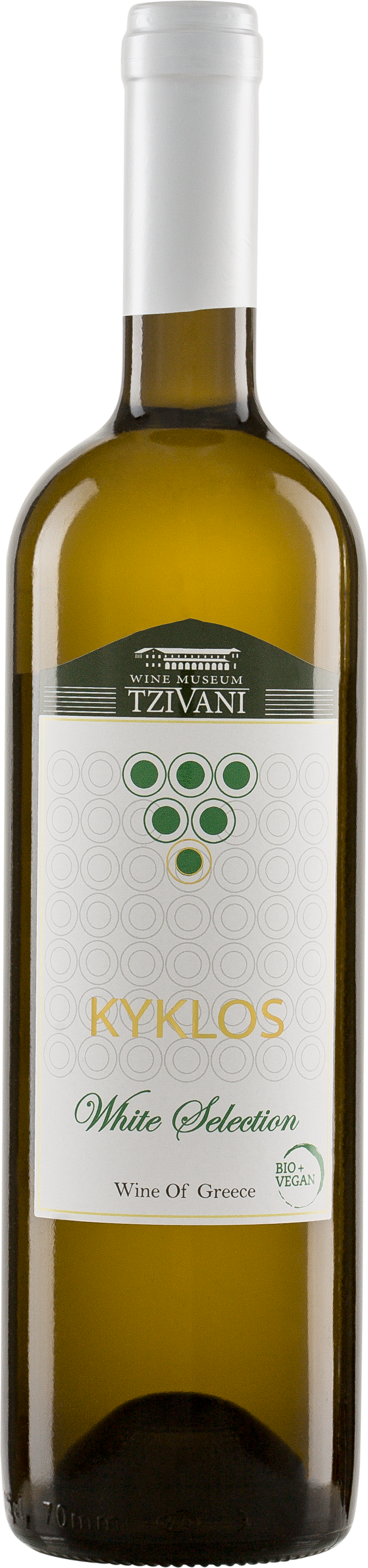 Tzivani Kyklos White Selection, Sauvignon Blanc - Chardonnay, Grækenland